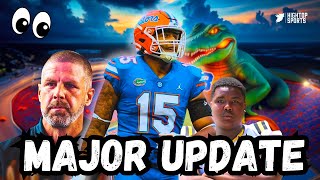 Florida Gator LB REVEALS Current Strength Coach Gators Favored to LAND ELITE OL amp MORE [upl. by Htederem965]