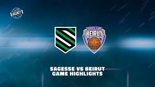 Sagesse vs Beirut Full Game Highlights [upl. by Vi]