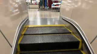 Montgomery escalators at JCPenney The shops at Montebello Mall Montebello CA [upl. by Anahsohs667]