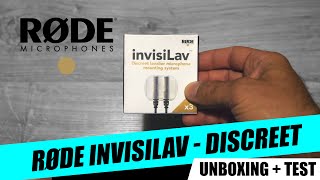 RØDE invisiLav  how to hide lavalier microphone professionally [upl. by Vasiliki]