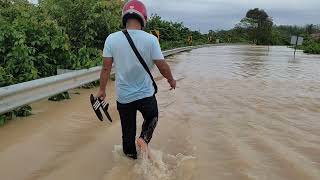 banjir segamat jalan tekam pogoh 540pm 3jan2022 [upl. by Aillicsirp]