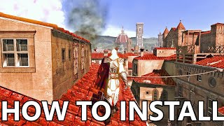 How to Install AC2 Remastered ULTRA GRAPHICS CRYNATION FINAL [upl. by Nottarts]