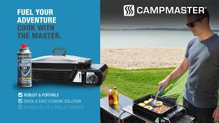 Campmaster Portable Gas Cookers and Premium Butane [upl. by Ettenhoj]