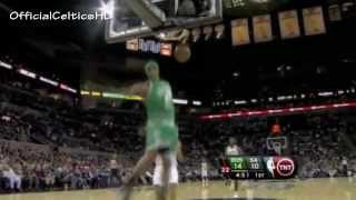 FLASHBACK 10  Rajon Rondo dunk vsSan Antonio Spurs [upl. by Quintin]