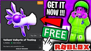 HOW TO GET Valiant Valkyrie of Testing in Roblox [upl. by Hairacaz518]