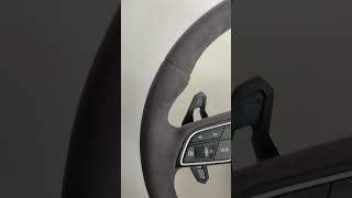 Audi A4B9 Alcantara steering wheel [upl. by Tsan]