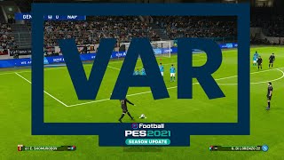 PES 2021  CHECKING VAR  VAR REVIEW  VAR IN PES 2021  ERROR PES 2021  Ошибка PES 2021 [upl. by Map937]