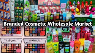 Original Branded Cosmetic Wholesale Market in Kolkata  Kolkata Wholesale Cosmetic Market cosmetics [upl. by Maura]