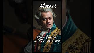 Mozart  Piano Sonata 6 in D Dürnitz K 205b [upl. by Ahsael]