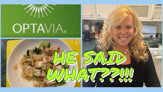 VLOG  OPTAVIA 5 AND 1  WHAT I EAT IN A DAY  I CANT BELIEVE HE SAID THIS TO ME [upl. by Roley]