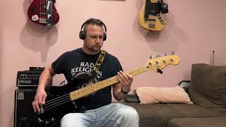 Bad Religion  Recipe for Hate Bass Cover [upl. by Ednalrim641]