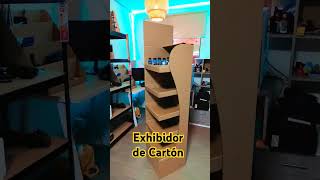 Fabricación de exhibidores de cartón [upl. by Aleek339]