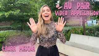 AU PAIR  VIDEO APPLICATION [upl. by Atinor]