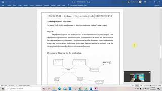 Component Diagram and Deployment Diagram [upl. by Myrtie464]