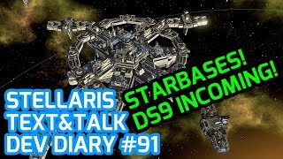 Stellaris Dev Diary 91 STARBASES – Big Changes Are Coming The Cherryh Update  Text amp Talk [upl. by Haze430]