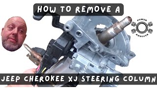 Jeep Cherokee XJ Steering Column Removal [upl. by Othella]