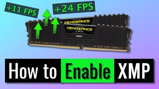 How To Enable XMP 1Click DDR4 Memory Overclocking [upl. by Evy349]