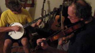 Fishers Hornpipe  fiddle and banjo duet [upl. by Aziram423]