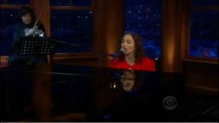 Regina Spektor  The Calculation Live on The Late Late Show [upl. by Wini]