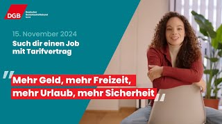 Such dir einen Job mit Tarifvertrag [upl. by Zilevi]