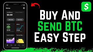 How to Buy and Send Bitcoin on Cash App [upl. by Jarl]