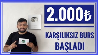 2000â‚º KARÅžILIKSIZ BURS BAÅžVURUSU  TÃœRKÄ°YE YAZILIM TEST VE KALÄ°TE DERNEÄžÄ° BURS BAÅžVURUSU BAÅžLADI [upl. by Ennaylil]