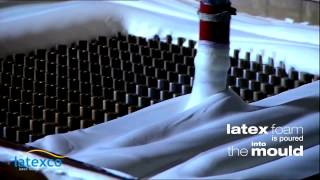 How are Latex Mattresses made  Latexco [upl. by Materi589]