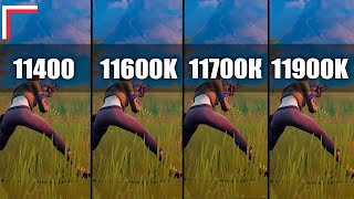 Intel 11400 vs 11600K vs 11700k vs 11900K — Test in 10 Games 1080p 1440p [upl. by Schnurr]