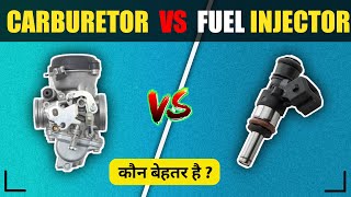 Carburetor Vs Fuel injector  Which is Better   By Automotive Engine Hindi [upl. by Asta]