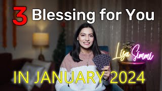 3 BLESSING COMING FOR YOU IN JANUARY 2024💎Astrology Tarot 2024 January Prediction PICK ONE [upl. by Nuaj]