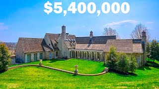 Luxurious expensive mega mansion in Sparks Maryland USA worth 5400000 [upl. by Luann]