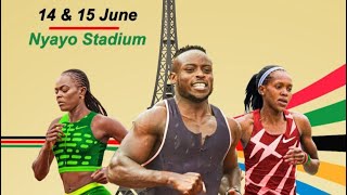 DAY2 OLYMPIC TRIALS 2024 AT NYAYO NATIONAL STADIUM [upl. by Dielle]