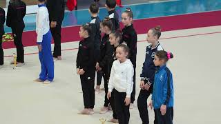 LE Allieve Premiazione ginnasticaritmica grp rhythmicgymnastics [upl. by Haleehs]