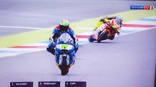 Lorenzo Baldassarri Crash TT Circuit Assen Slow [upl. by Nihs]