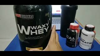 BODYBUILDERS WAXY WHEY será se vale apena suplementos creatine [upl. by Latsyrk]