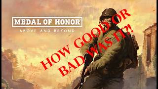 Medal of Honor Above and Beyond VR [upl. by Aisatsana]