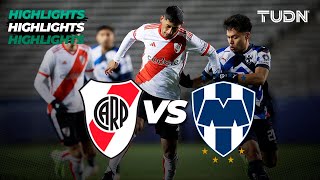 Resumen y goles  Monterrey vs River Plate  Amistoso Internacional 2024  TUDN [upl. by Akinej404]