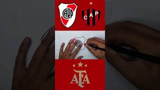 Escudo de River Plate y Patronato [upl. by Otha972]