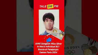 Jung Sungjoon Shines at Paralympic Games Paris 2024  Boccia Mens Individual paralympics shorts [upl. by Kalikow]