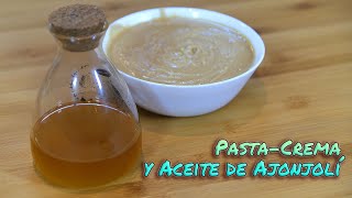 Receta PastaCrema de Ajonjolí Sésamo y Aceite de Ajonjolí Sésamo [upl. by Ahtnicaj]