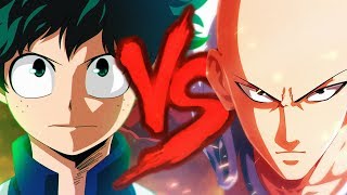 Midoriya VS Saitama  Duelo de Titãs [upl. by Acassej]