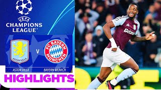 Aston Villa vs Bayern Munich 10 Highlights  Champions League  Bayern vs Villa  Villa Bayern [upl. by Anoiuq396]