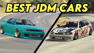 Top 10 BEST JDM  Japanese Cars In GTA Online 2022 [upl. by Conny213]