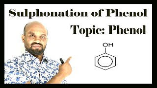 Lesson 11 Sulphonation of Phenol  Topic Phenol  Organic Chemistry [upl. by Altman28]