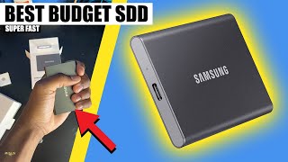 Samsung T7 Portable SSD Unbox  Setup Super Fast [upl. by Alrep794]