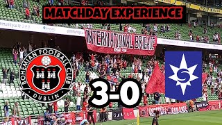 Bohemians 30 Stjarnan FC  Matchday Experience  Aviva Stadium [upl. by Corwin]