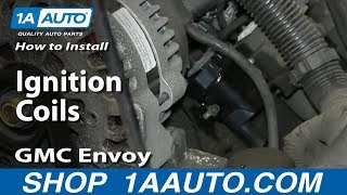 How to Replace Ignition Coil 0304 GMC Envoy XL [upl. by Warfourd]