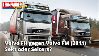 Vergleichstest Volvo FH und Volvo FM 2011 [upl. by Lednem]