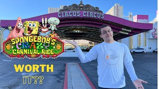 New SpongeBob ride in Las Vegasis it worth it [upl. by Alvin]