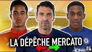 Les DERNIÈRES INFOS mercato de lété 2018 LDM 4  Buffon Kluivert Martial Savic etc [upl. by Sirc]